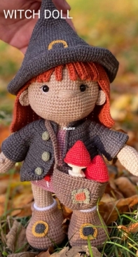 Katy mimi toys - KnitToys - Katerina / Tatiana / Tatyana Medvedeva - Witch doll