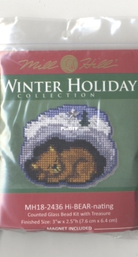 Mill Hill Winter Holiday (2024) MH18-2436 Hi-Bear-nating XSD