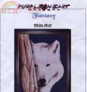 Purple Heart Designs - White Wolf