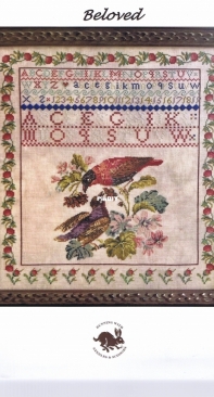 Running With Needle And Scissors -  Beloved Sampler  XSD + PCS