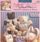 McCalls Creates Fabric Craft 14045 Bunnies, Babies and Bears