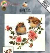 Heritage Stitchcrafts VPRO778 Valerie Pfeiffer Harmonies - Rose Chick-Chat