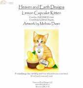 HAED HAEDMED 12369 Lemon Cupcake Kitten - Melissa Dawn