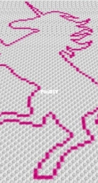 Two Magic Pixels - Unicorn Contour