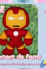 Mamae Corujinha - Iron Man - Soft Doll - Portuguese