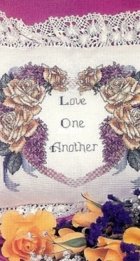 Love One Another by Pam Kellogg from The Cross Stitcher February 2001 XSD