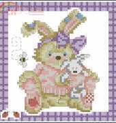 DMC Honey Pots K735 Cuddly Bunny