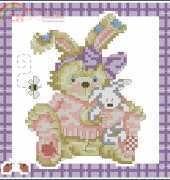 DMC Honey Pots K735 Cuddly Bunny
