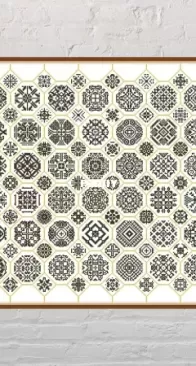 Tinsel Cross Stitch - Geometry 2