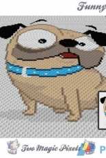 Two Magic Pixels - Funny Pug