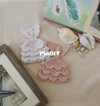Hands2Hugs - Bernadette Dy - Sirena Preemie Beanie - Free