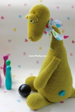 Fuzz Pot Lane Designs - Laura Leonard-Dibble the Dinosaur