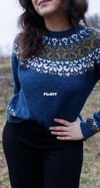 Gatekeeper Sweater by Olga Putano Designs