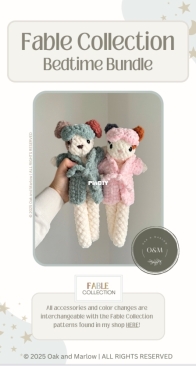 Oak and Marlow - Jocelyn Elizabeth - Fable Collection: Bedtime Bundle