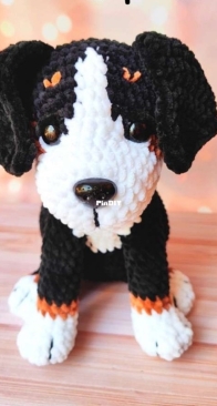 CuteKnitPattern - Marina Ivanova - Bernese Mountain Dog