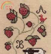 Midsummer Night Designs-Strawberries for Ewe