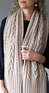 Cloudberry Wrap by Lisa Hannes