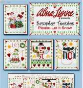 Alma Lynne Designs - Sampler Teenies - Please Let it Snow