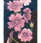 Heritage Stitchcraft - Flower Panels JCGR473 Geraniums by John Clayton