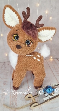 Oxy Knitting - Little Deer/Olenyashka - Oksana Koroleva - Russian