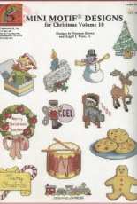 Graphworks International Leaflet 50 - Mini Motif Designs for Christmas Volume 10