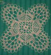 knitted doilies - my work