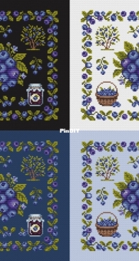 O2XStitch - Blueberry by Lena Lenskaya