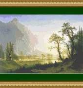 Classic Cross Stitch Sunrise SC117