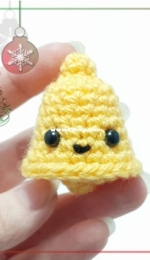 Delinlea - Danielle - Blogmas 2020 - Christmas Bell Amigurumi - Free