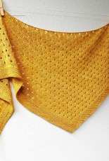 Gold Dust Shawl by Lisa Hannes