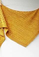 Gold Dust Shawl by Lisa Hannes