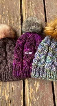 Biggie Braids Beanie by Taylor LaRocco -Free