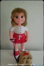 Happy Kids Amigurumi Designs -Ela doll