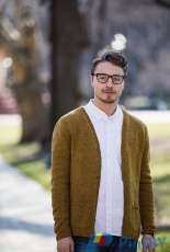Longfellow Slim V-Neck Cardigan by Michele Wang