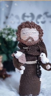 JuRibeiroCrochet - Ju Ribeiro - Juscelia de Fátima Ribeiro - Saint Francisco - São Francisco - Portuguese