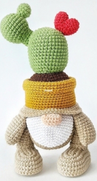Crochet Wonders Design - Olga Kurchenko - Cactus Gnome