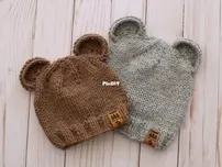 Wooly Bear Ears Hat by Tara Marie - Fox & Pine Stitches