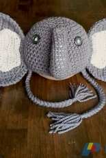 Kaleidoscope Arts and Gifts - Lisa Jelle - Elephant Ear and Trunk Hat