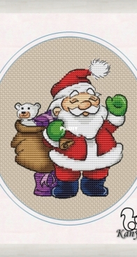 Father Christmas - Santa Claus by Anna Kapustina - Free