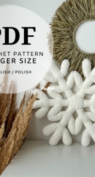 Alemaka - Large Snowflake - English