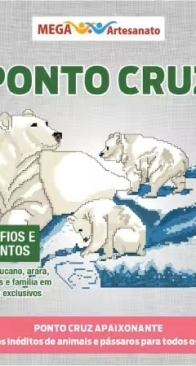 Mega Artesanato -  Cross Stitch - Challenges and Charms - September, 2025 - Portuguese