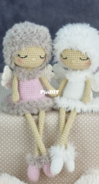 Dione Design - Veronika Maskova - Christmas Angel Hope - Vánoční Andělka Hope - Czech