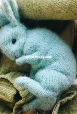 Little Blue Bunny - Claire Garland - Dot Pebbles