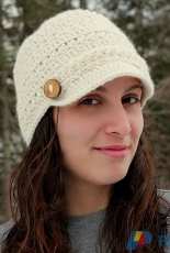 Crochet Gypsy - Beth Major - Ceilidh Newsboy Hat