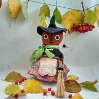 Pumpkin witch