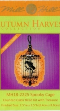 Mill Hill - Autumn Harvest Collection -  MH18-2225 Spooky Cage