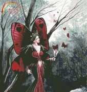 HAED HAEJML1827 Butterfly Valentine by J.M. Leotti