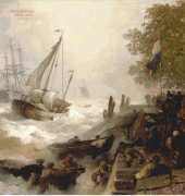 Classic Cross Stitch 202SH08 - Hafeineinhrt in Rough Weather