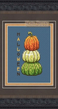 Pyramid Of Colorful Pumpkins by Maria Brovko