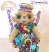 Bluebeary Treasures - Sue Pendleton - Miniature Faery beary - Serendipity
